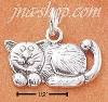 Sterling Silver WHIMSICAL CAT CHARM