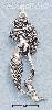 Sterling Silver ANTIQUED MERMAID CHARM