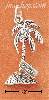 Sterling Silver PALM TREE W/ FLORIDA SIGN CHARM Sterling Silver PALM TREE W/ FLORIDA SIGN CHARM