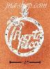 Sterling Silver "PUERTO RICO" IN CIRCLE CHARM Sterling Silver "PUERTO RICO" IN CIRCLE CHARM