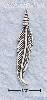 Sterling Silver ANTIQUED FEATHER CHARM Sterling Silver ANTIQUED FEATHER CHARM
