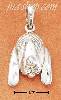 Sterling Silver DIAMOND CUT HOUND DOG FACE CHARM Sterling Silver DIAMOND CUT HOUND DOG FACE CHARM