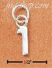 Sterling Silver FINE LINED "1" CHARM Sterling Silver FINE LINED "1" CHARM