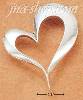Sterling Silver LARGE IRREGULAR HEART CHARM Sterling Silver LARGE IRREGULAR HEART CHARM