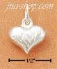Sterling Silver TINIEST ETCHED HEART CHARM