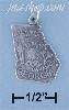 Sterling Silver GEORGIA STATE CHARM Sterling Silver GEORGIA STATE CHARM