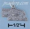 Sterling Silver NEBRASKA STATE CHARM Sterling Silver NEBRASKA STATE CHARM