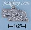 Sterling Silver NEBRASKA STATE CHARM