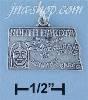 Sterling Silver NORTH DAKOTA STATE CHARM Sterling Silver NORTH DAKOTA STATE CHARM
