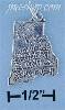 Sterling Silver RHODE ISLAND STATE CHARM Sterling Silver RHODE ISLAND STATE CHARM