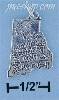 Sterling Silver RHODE ISLAND STATE CHARM