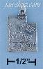 Sterling Silver UTAH STATE CHARM Sterling Silver UTAH STATE CHARM