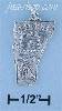 Sterling Silver VERMONT STATE CHARM Sterling Silver VERMONT STATE CHARM