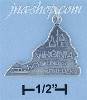 Sterling Silver VIRGINIA STATE CHARM Sterling Silver VIRGINIA STATE CHARM