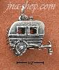 Sterling Silver TRAILER AND HITCH CHARM