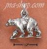 Sterling Silver ANTIQUED 3D WALKING BEAR CHARM Sterling Silver ANTIQUED 3D WALKING BEAR CHARM