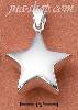 Sterling Silver MEDIUM SHINING STAR CHARM