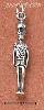 Sterling Silver ANTIQUED NUTCRACKER CHARM Sterling Silver ANTIQUED NUTCRACKER CHARM