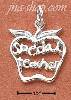 Sterling Silver "SPECIAL TEACHER" APPLE CHARM