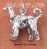 Sterling Silver 3-D AFGHAN HOUND (KASHA) CHARM