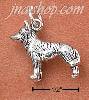 Sterling Silver 3-D SIBERIAN HUSKY CHARM Sterling Silver 3-D SIBERIAN HUSKY CHARM