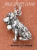 Sterling Silver 3-D ST.BERNARD CHARM Sterling Silver 3-D ST.BERNARD CHARM