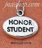 Sterling Silver "HONOR STUDENT" OVAL CHARM Sterling Silver "HONOR STUDENT" OVAL CHARM