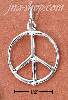 Sterling Silver PEACE SIGN CHARM