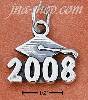 Sterling Silver "2008" GRADUATION CAP CHARM