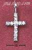 Sterling Silver SMALL PLAIN CZ CROSS