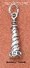 Sterling Silver SPIRAL DESIGN LIGHTHOUSE CHARM Sterling Silver SPIRAL DESIGN LIGHTHOUSE CHARM