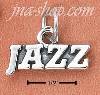 Sterling Silver "JAZZ" CHARM