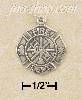 Sterling Silver FIREMAN'S MEDAL CHARM