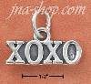 Sterling Silver "XOXO" CHARM