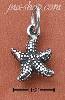Sterling Silver RAISED DOTTED STARFISH CHARM