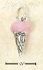 Sterling Silver 3D ENAMELED STRAWBERRY ICE CREAM CONE CHARM Sterling Silver 3D ENAMELED STRAWBERRY ICE CREAM CONE CHARM