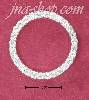Sterling Silver CLEAR CZ OPEN CIRCLE SLIDE PENDANT (APPROX 7/8" Sterling Silver CLEAR CZ OPEN CIRCLE SLIDE PENDANT (APPROX 7/8"