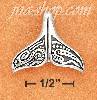 Sterling Silver WHALE TAIL ABORIGINAL CHARM