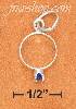 Sterling Silver BIRTHSTONE RING WITH SEPTEMBER CZ Sterling Silver BIRTHSTONE RING WITH SEPTEMBER CZ