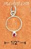 Sterling Silver BIRTHSTONE RING WITH JANUARY CZ Sterling Silver BIRTHSTONE RING WITH JANUARY CZ