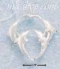 Sterling Silver FOUR DIAMOND-CUT DOLPHINS CHARM PENDANT Sterling Silver FOUR DIAMOND-CUT DOLPHINS CHARM PENDANT