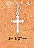 Sterling Silver TINY CROSS CHARM WITH 3 RAISED BEADS ON EACH TIP Sterling Silver TINY CROSS CHARM WITH 3 RAISED BEADS ON EACH TIP