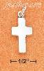 Sterling Silver 3/4" PLAIN CROSS