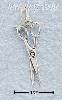 Sterling Silver SCISSORS CHARM