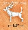 Sterling Silver 3D CHIHUAHUA CHARM Sterling Silver 3D CHIHUAHUA CHARM
