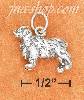 Sterling Silver 3D ANTIQUED COCKER SPANIEL CHARM