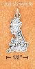 Sterling Silver ANTIQUED "GREAT BRITAIN" MAP CHARM Sterling Silver ANTIQUED "GREAT BRITAIN" MAP CHARM
