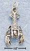 Sterling Silver ANTIQUED LOBSTER CHARM Sterling Silver ANTIQUED LOBSTER CHARM