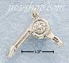 Sterling Silver HAIRDRYER CHARM Sterling Silver HAIRDRYER CHARM