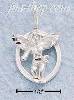 Sterling Silver OVAL DC GUARDIAN ANGEL CHARM Sterling Silver OVAL DC GUARDIAN ANGEL CHARM